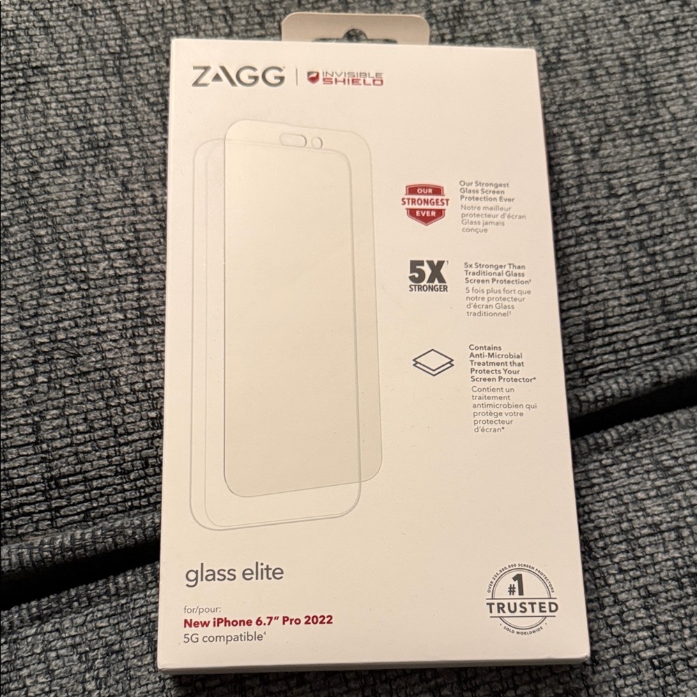 InvisibleShield Glass Elite for iPhone 6.7" Pro 2022 - Clear